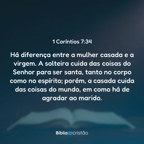 1 Coríntios 7:34