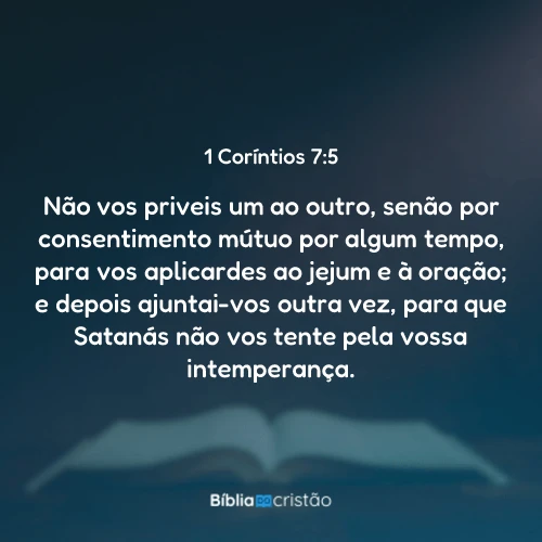 1 Coríntios 7:5