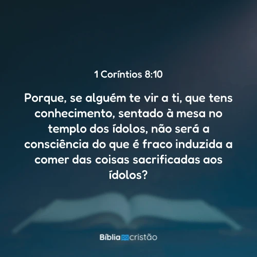 1 Coríntios 8:10