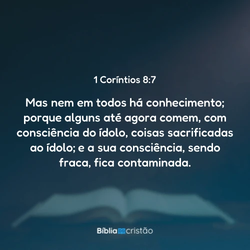 1 Coríntios 8:7