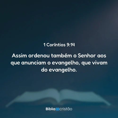 1 Coríntios 9:14