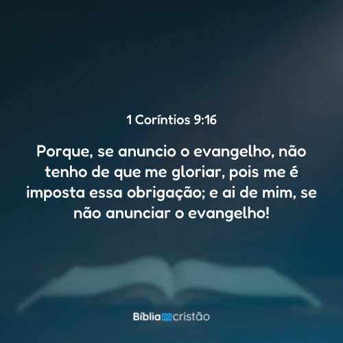 1 Coríntios 9:16