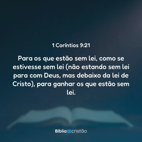 1 Coríntios 9:21