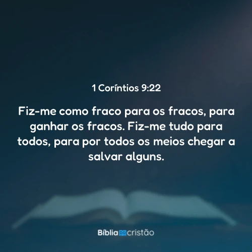 1 Coríntios 9:22