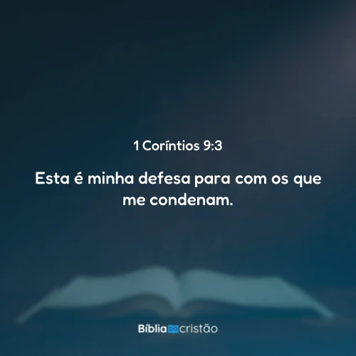 1 Coríntios 9:3