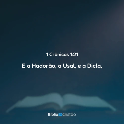 1 Crônicas 1:21