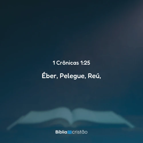 1 Crônicas 1:25