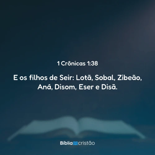 1 Crônicas 1:38