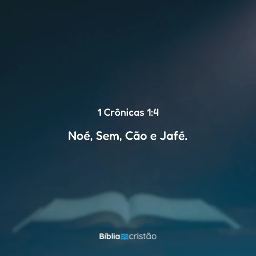 1 Crônicas 1:4