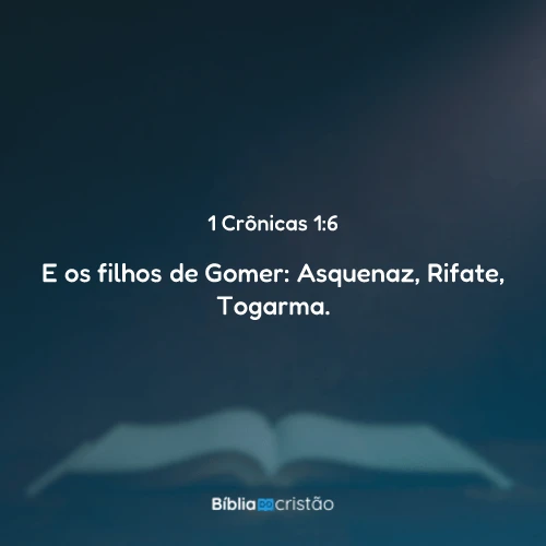 1 Crônicas 1:6