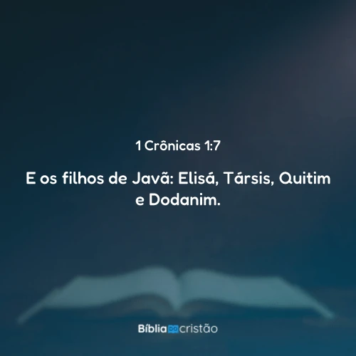 1 Crônicas 1:7