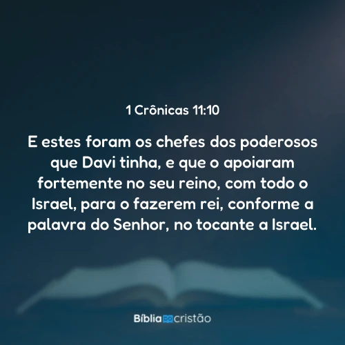 1 Crônicas 11:10