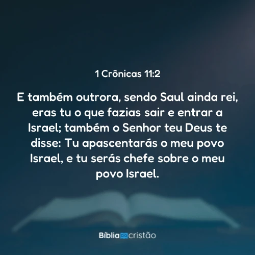 1 Crônicas 11:2