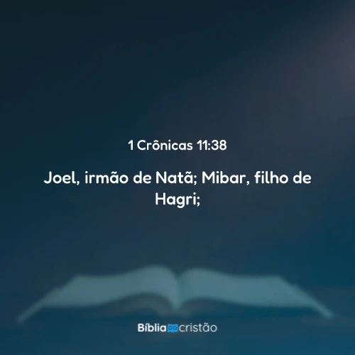 1 Crônicas 11:38