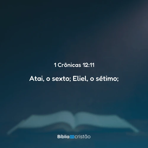 1 Crônicas 12:11