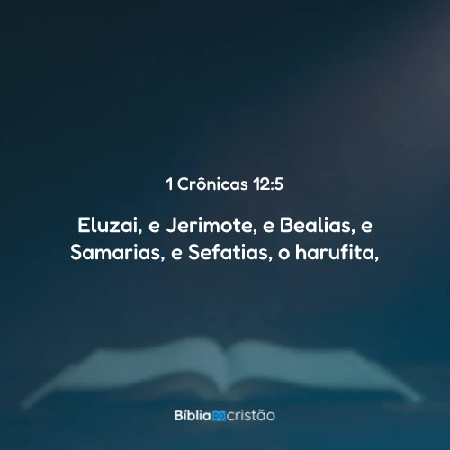 1 Crônicas 12:5