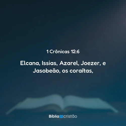 1 Crônicas 12:6