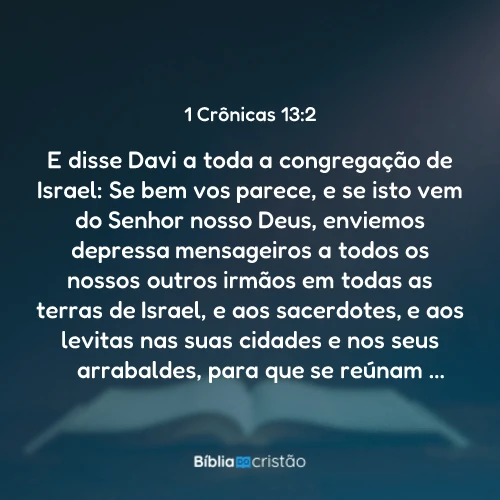 1 Crônicas 13:2
