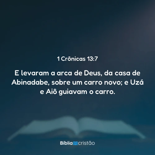 1 Crônicas 13:7