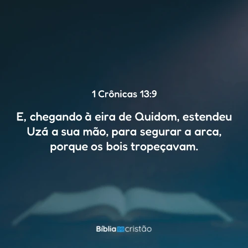 1 Crônicas 13:9