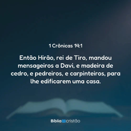 1 Crônicas 14:1