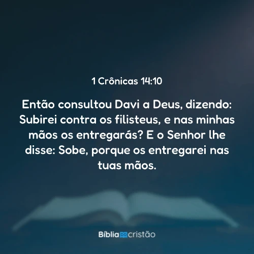 1 Crônicas 14:10