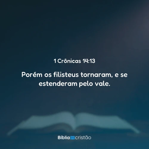 1 Crônicas 14:13
