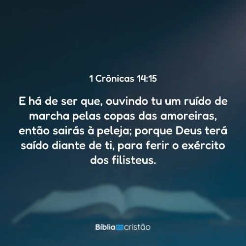 1 Crônicas 14:15