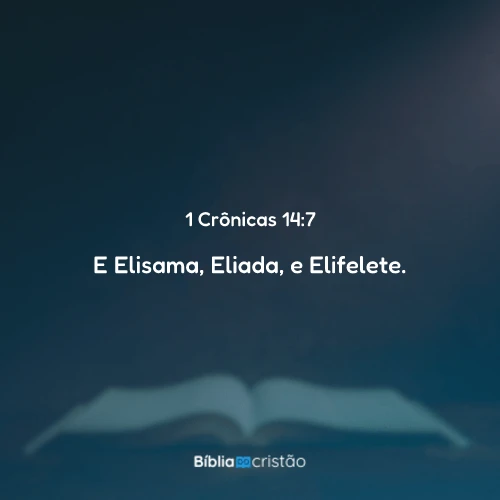 1 Crônicas 14:7