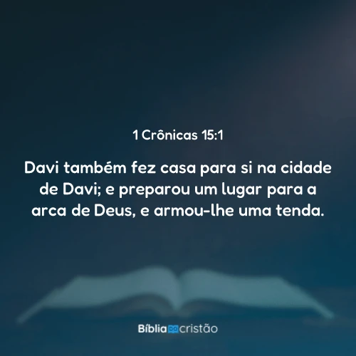 1 Crônicas 15:1