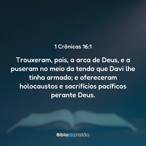 1 Crônicas 16:1