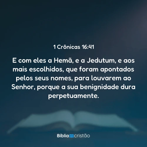 1 Crônicas 16:41