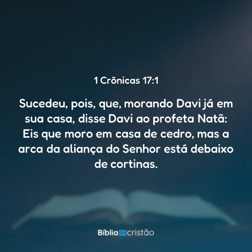 1 Crônicas 17:1
