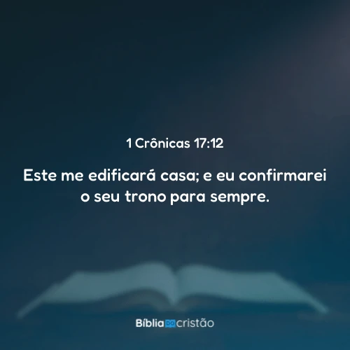 1 Crônicas 17:12