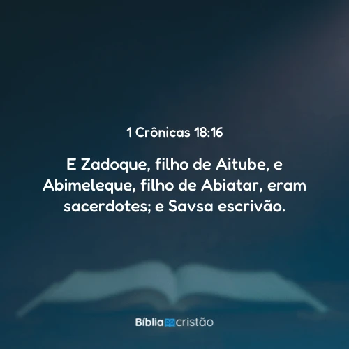 1 Crônicas 18:16