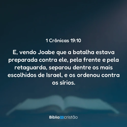 1 Crônicas 19:10