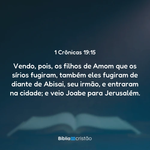 1 Crônicas 19:15