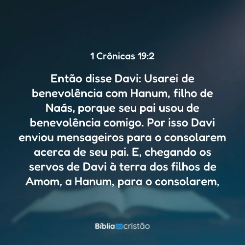 1 Crônicas 19:2