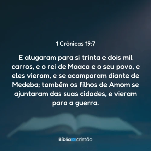 1 Crônicas 19:7