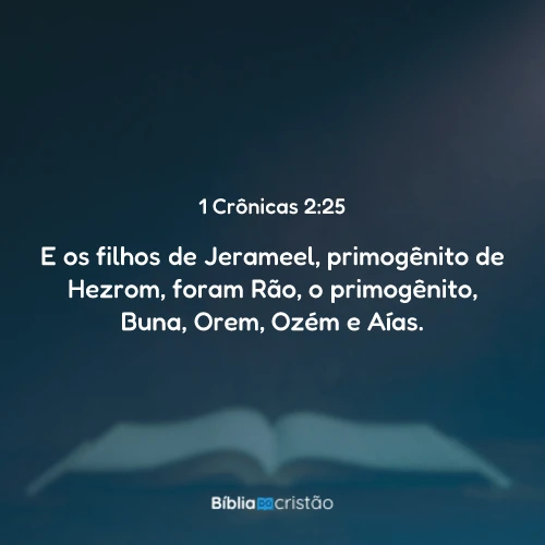 1 Crônicas 2:25