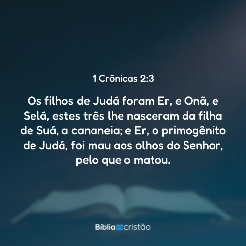 1 Crônicas 2:3