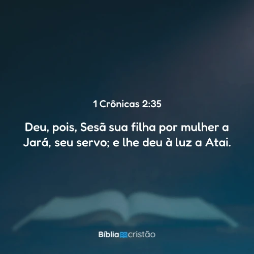 1 Crônicas 2:35