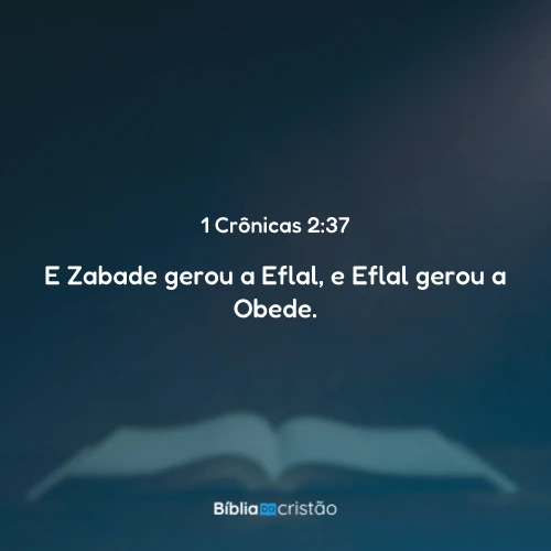 1 Crônicas 2:37