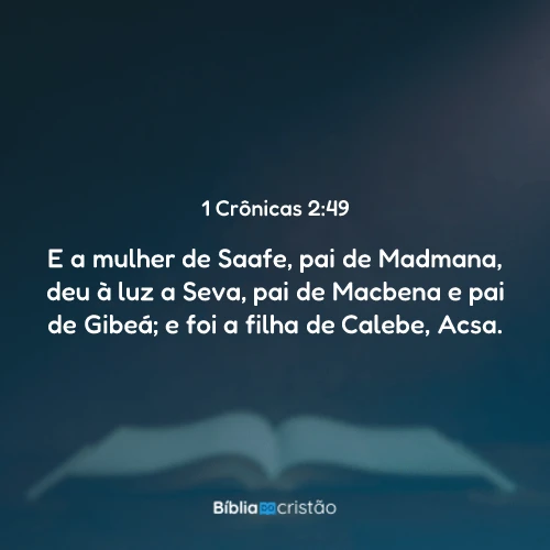 1 Crônicas 2:49