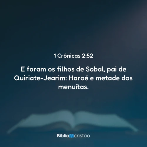 1 Crônicas 2:52