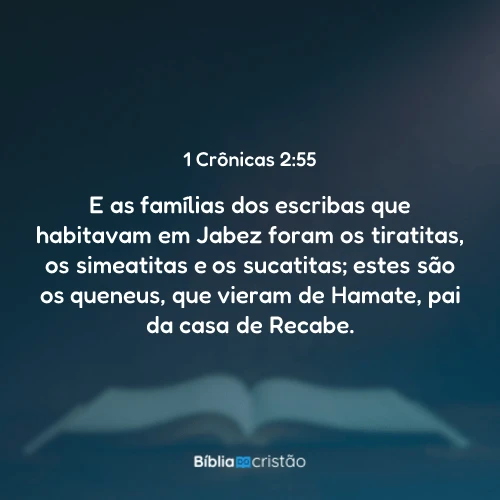 1 Crônicas 2:55