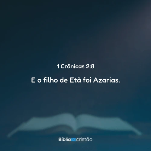 1 Crônicas 2:8