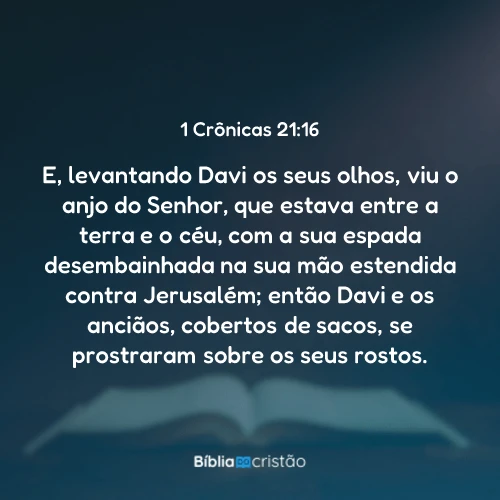 1 Crônicas 21:16