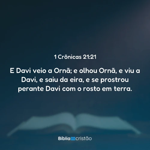 1 Crônicas 21:21