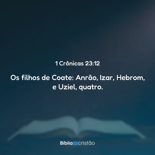 1 Crônicas 23:12